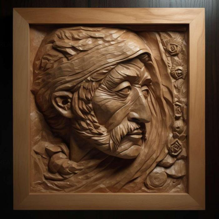 نموذج ثلاثي الأبعاد لآلة CNC 3D Art 